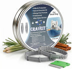 Two pack Craveit flea collars for dogs