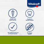 Vitakraft carrot nibble sticks bag close up