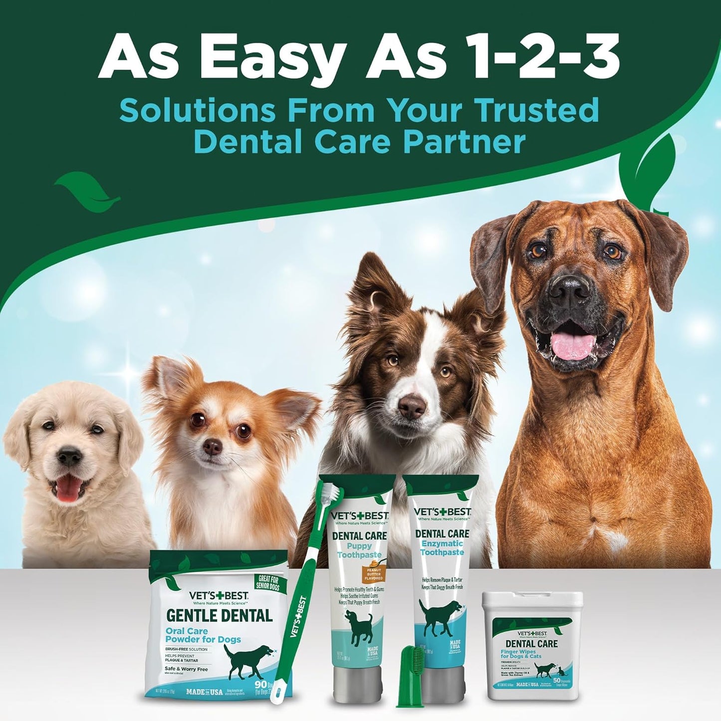 Vet's Best dental gel for tartar control and fresh breath