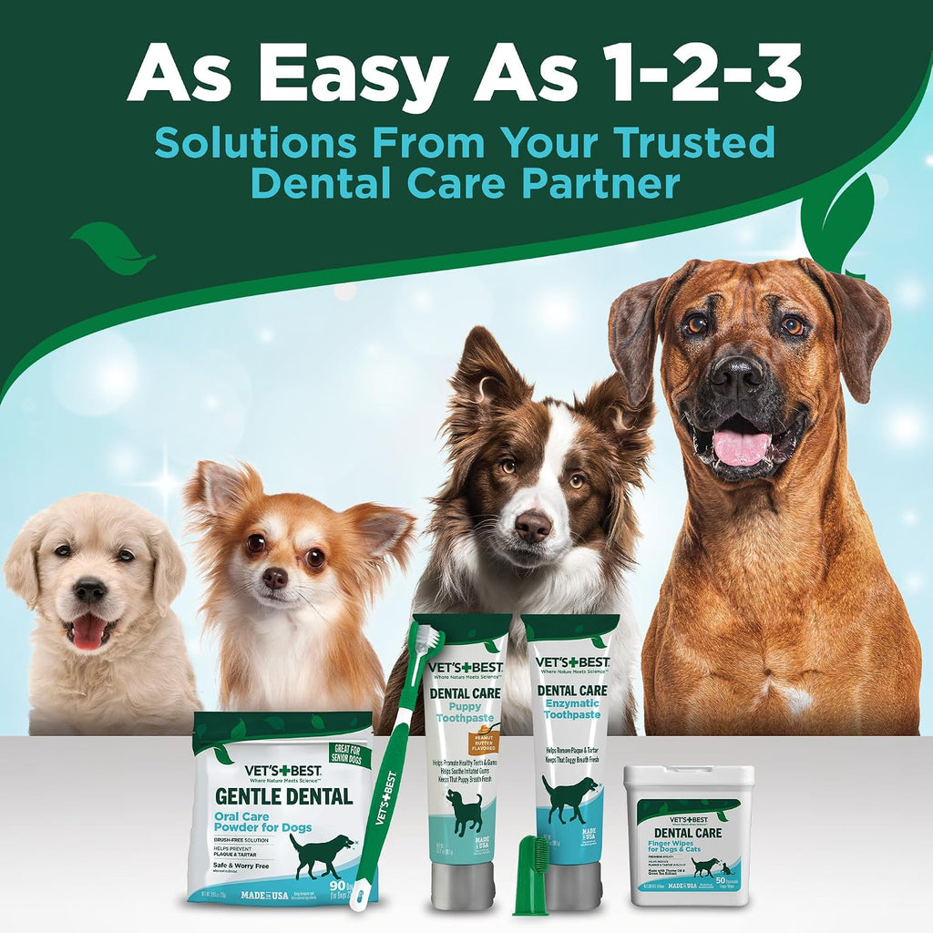 Vet's Best Enzymatic Dog Toothpaste Dental Gel, Vet Formulated 3.5 oz - Image 7