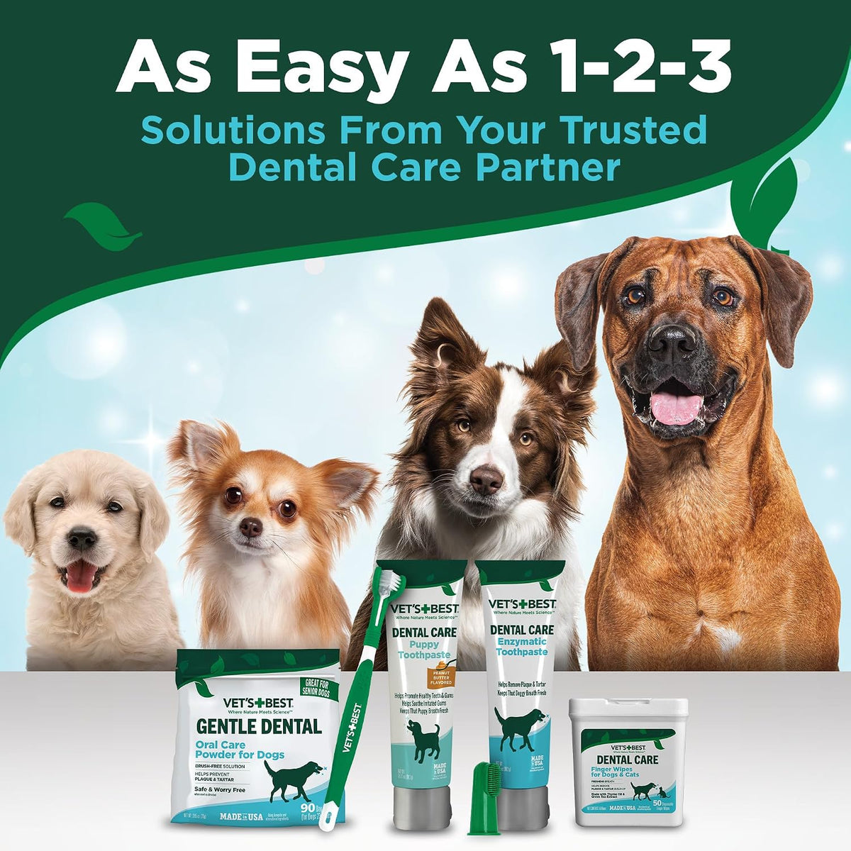 Vet's Best Enzymatic Dog Toothpaste Dental Gel, Vet Formulated 3.5 oz - Image 7