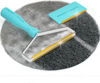 Uproot Cleaner Pro Pet Hair Removal Tool -2 Pack-Special Dog Hair Remover Multi Fabric Edge and Carpet Rake by Uproot Clean-Cat Fur Remover for Couch, Pet Towers, Rugs, Cat Mats and Trunks & Much More - Image 9