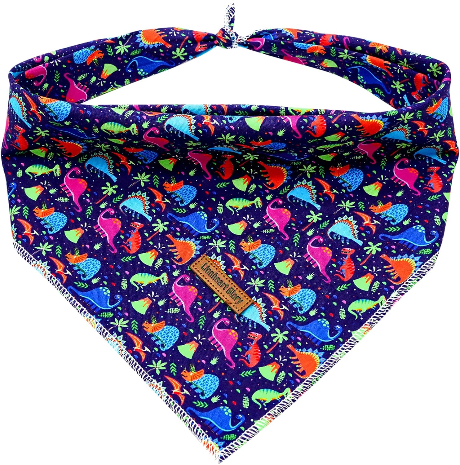 Lionheart Glory Washable Soft American Flag Dog Scarf - Square, Adjustable Dog Bandanas in Medium/Large. 1 Pack - Image 12