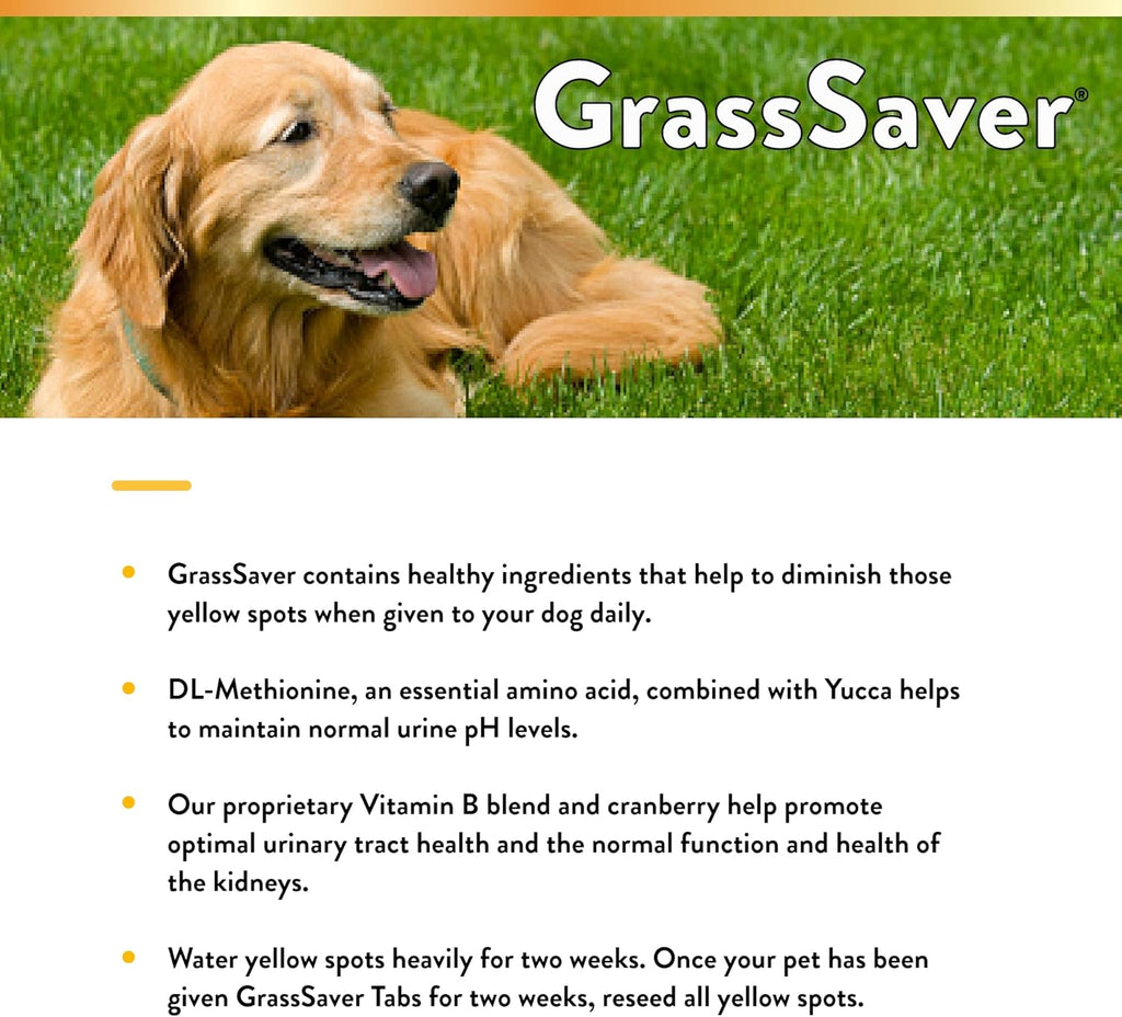 Close up of NaturVet GrassSaver tablet texture