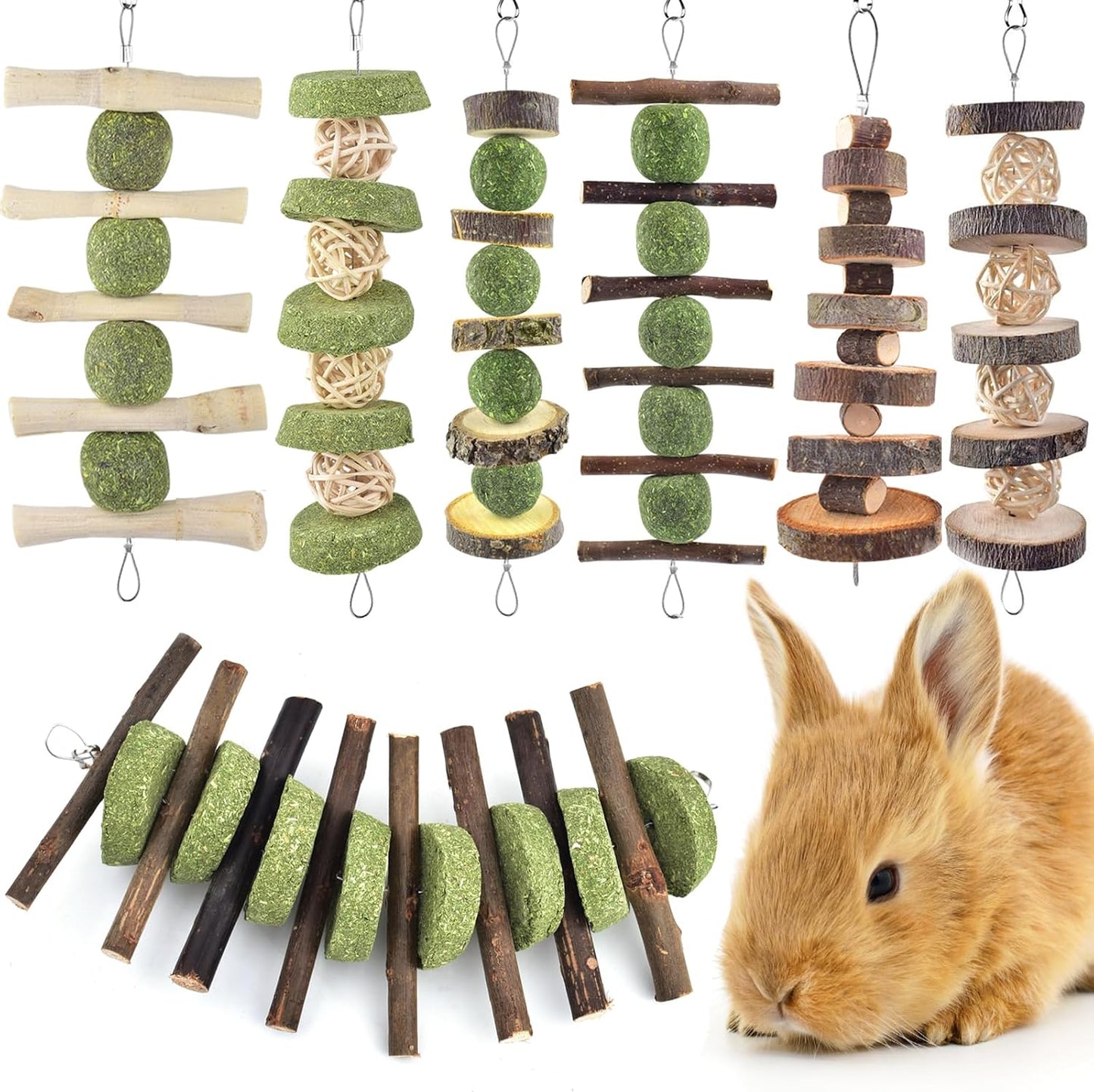 Safe non toxic rodent chew accessories for cage enrichment