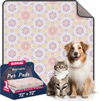 Washable Dog Pee Pads - Absorbent Reusable Puppy Training Pads, Waterproof Leak - Proof & Non - Slip for Crate Whelping Potty Training 48x48 (Pack of 2) - Image 14
