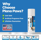 Close up of dry cat paw before using Planopaws balm