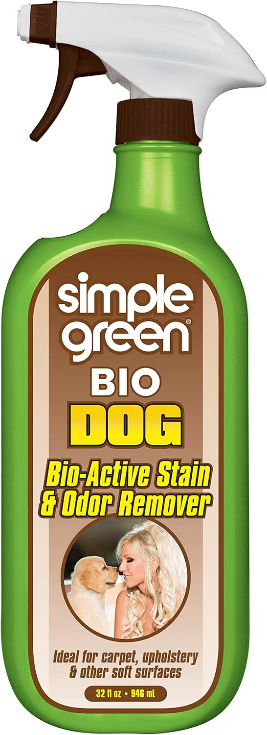 Simple Green Bio Active Stain & Odor Remover for Pet & Carpet- Pet & People Safe (1 Gal), Milky White, 128 Fl Oz (Pack of 1) - Image 4