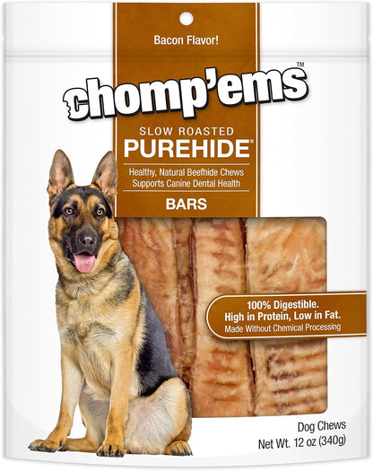Chomp'ems Purehide Sticks Healthy Natural Rawhide Dog Chew, 12 oz - Image 12