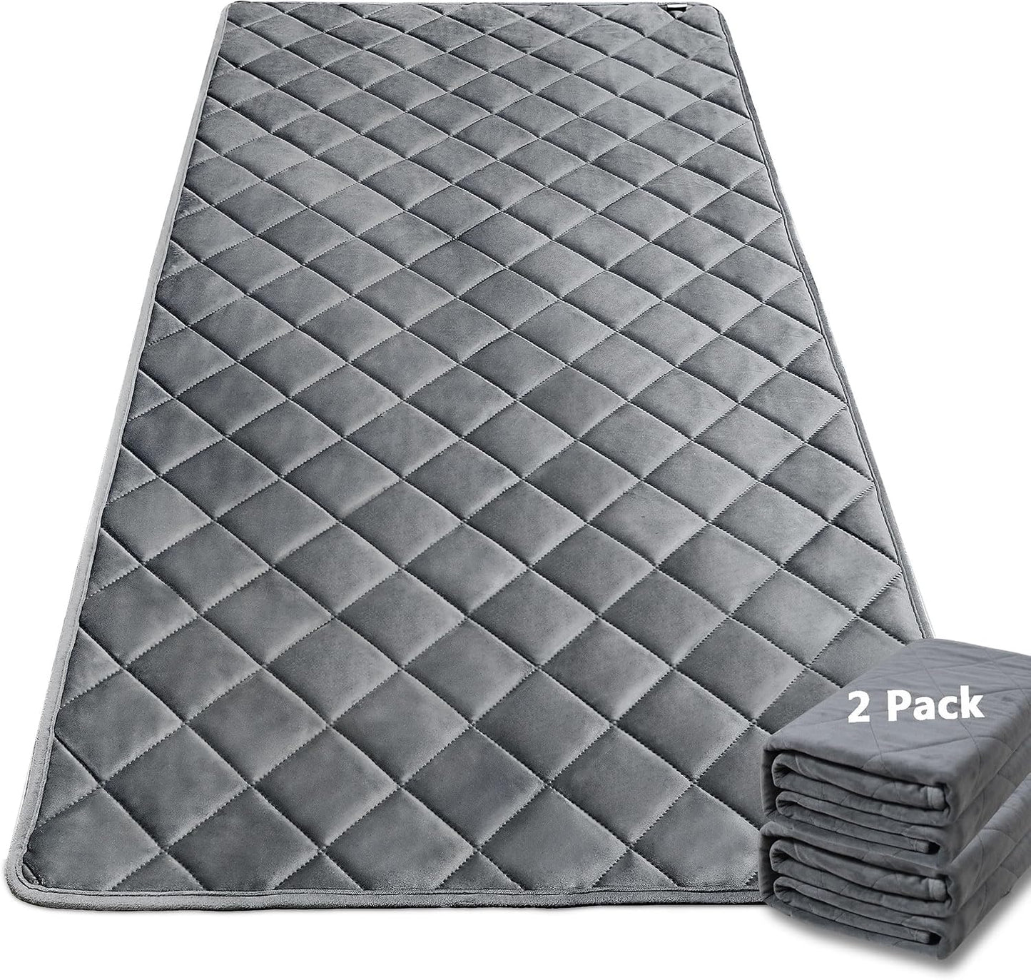 Guinea Pig Bedding, 49x24IN 2Pack Fleece Cage Liner for Midwest Cage, Super Absorbent & Odor Control & Waterproof & Reusable Washable Guinea Pig Liner, Pee Pad Mat for Small Animal, Rabbit, Bunny - Image 10