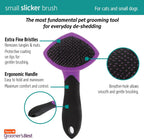 Hartz small dog slicker brush for de-shedding undercoat hair