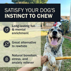 Nutritious beef esophagus and collagen dog chew