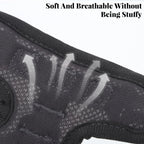 Close up view of the secure buckle and leash attachment on Hadnves cat harness