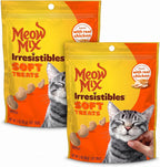 Meow Mix Irresistibles Soft Cat Treats, Chicken Recipe, 3 oz Pouches - Image 10