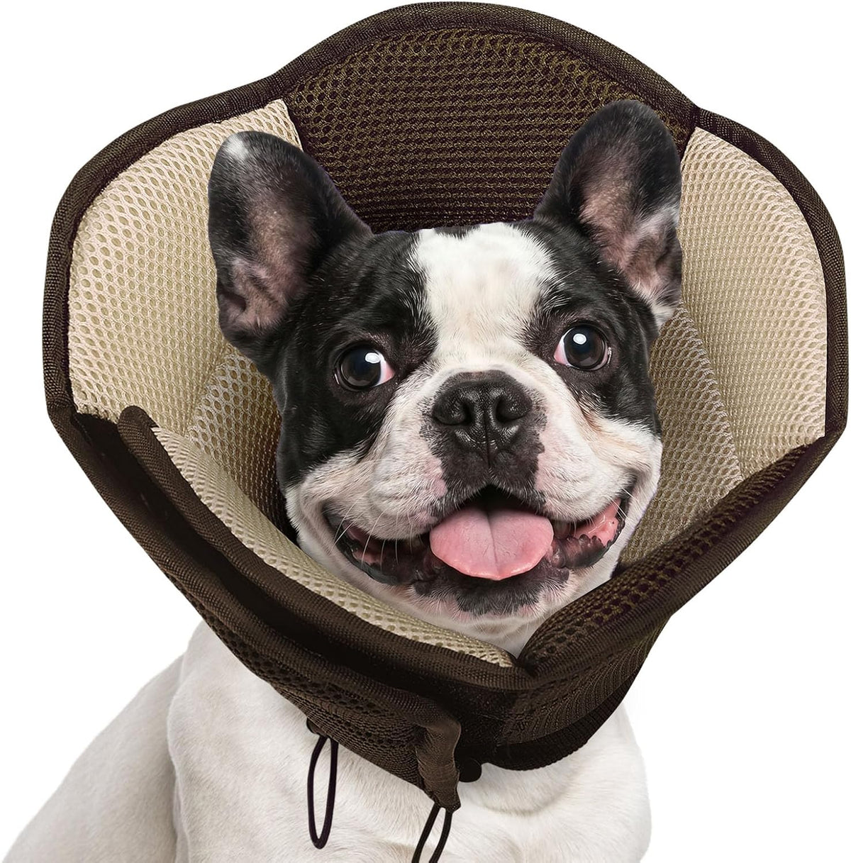 AOFITEE Large Dog Cone - Adjustable Dog Cone to Stop Licking, Foldable Extra Large Cones Dogs for Wound Healing, Pet Elizabethan Cones Collar After Surgery, XL Fabric Pet Neck Collar, Blue X-Large - Image 10
