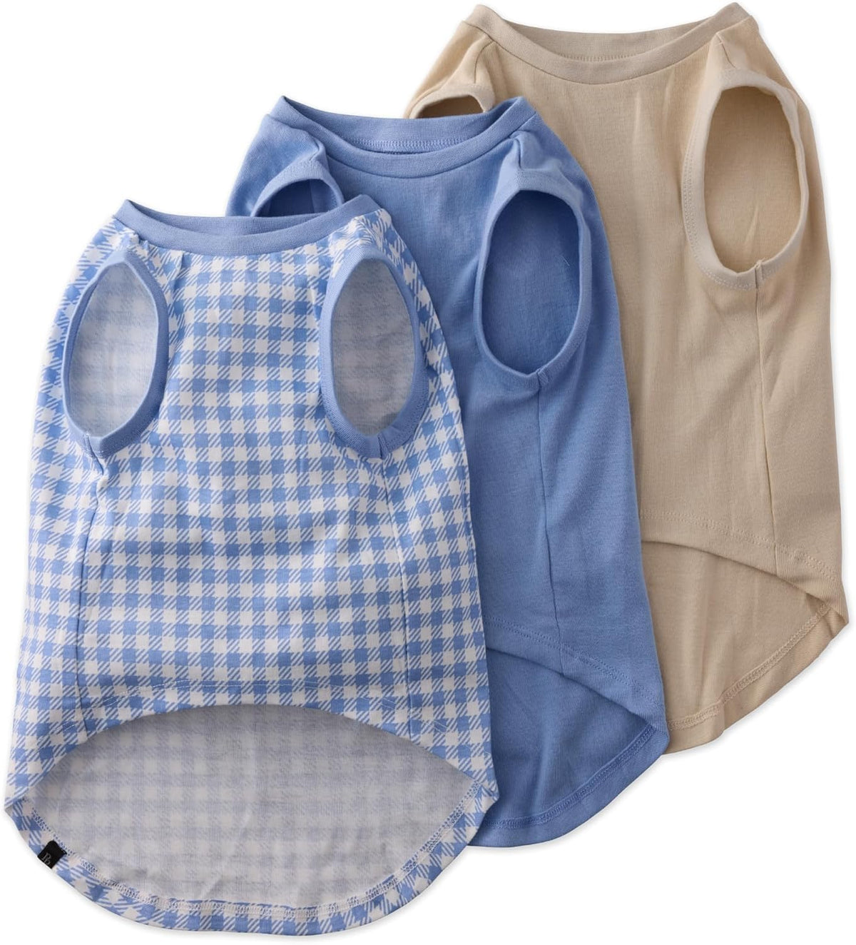 Pet Passion Tank - The Muscle Tee, 3 Pack Sleeveless Pet T-Shirt 100% Organic Cotton Tees for Small, Medium and Large Dogs, Sage Ombre, Small - Image 9
