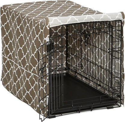 USA imported black dog kennel cover overview layout