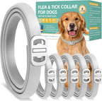 Crobirware flea and tick collar for dogs 6 pack front view