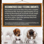 Merrick Grain Free Bone Broth, Premium Human Grade And Gluten Free Dog And Cat Food Topper Pouches, Chicken - 7 oz. Pouch - Image 10