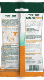 Vet's Best dog flea collar showing plant-based ingredients label