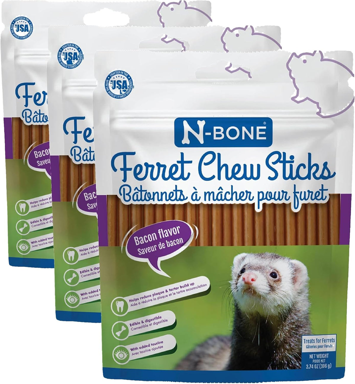 N-Bone authentic USA sourced pet product packaging