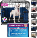 Pet Dreams Dog Crate Bumper - Patented Comfy Liner & Dog Tail Protector for Inside Crate, Fits iCrate Cages 18, 24, 30, 36, 42, 48 Inches (Khaki, Medium, 30") - Image 11
