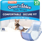 Hartz Comfitables Disposable Male Dog Wraps with Stretchy Waistband, Small 40 Count - Image 14