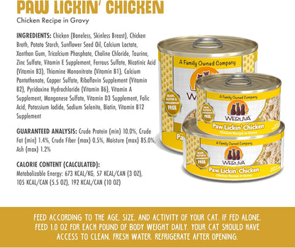Weruva Classic Cat Food Pouch And Can Details
