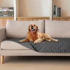 gogobunny 3X Stronger Waterproof Pet Blanket, Scratch Proof Furniture Protector for Dogs Cats, Reversible Cover 52x82 Inch, Dark Beige - Image 10
