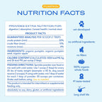 Instructions for mixing Native Pet pumpkin powder with water