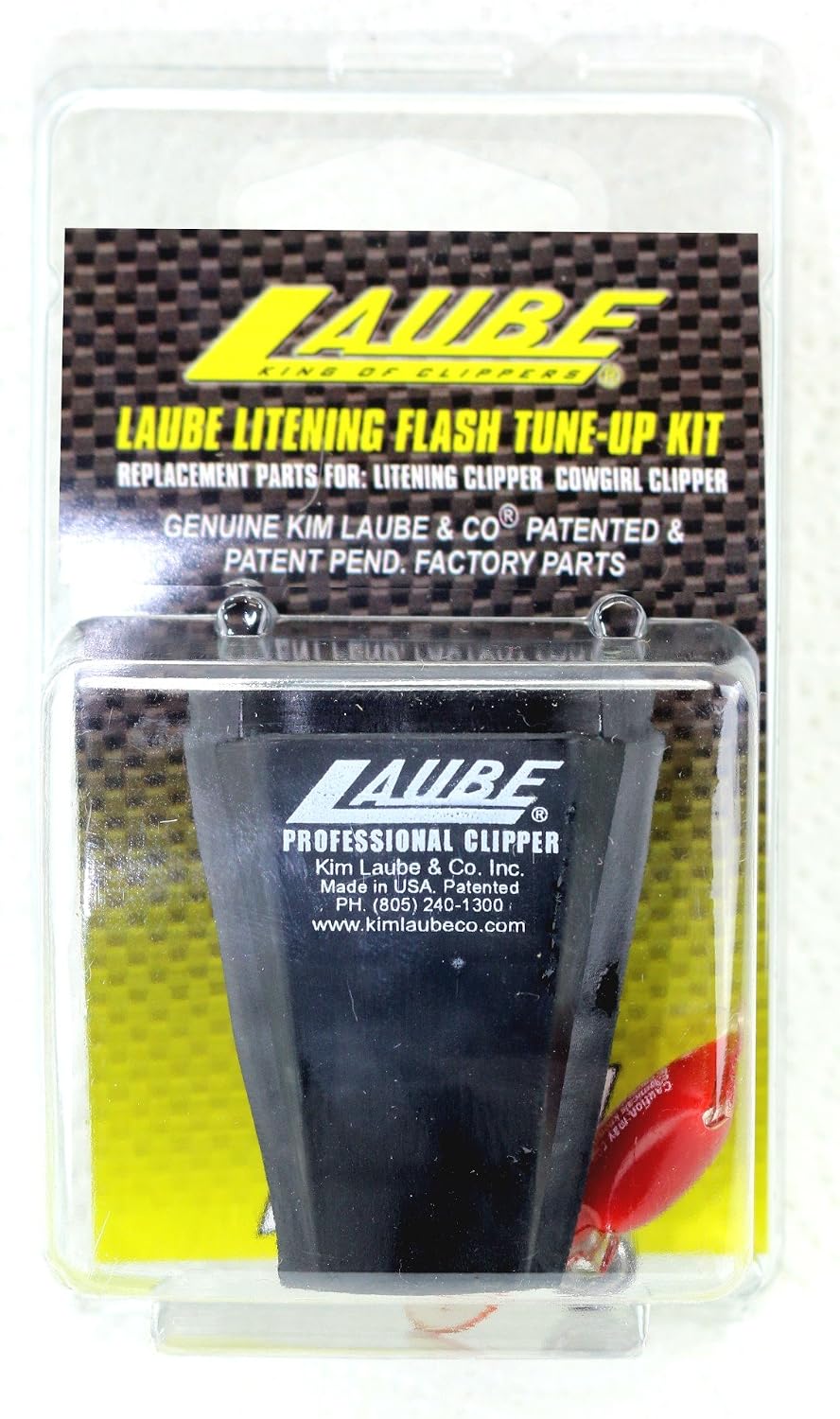 Laube clipper maintenance kit components including lever and bearings