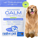 Native Pet Calming Chews for Dogs - Promotes Calming Effect, Supports Emotional Balance & Reduces Hyperactivity - Hemp Seed, Melatonin for Dogs, L-Theanine & Casein - Air-Dried 30 Chews - Image 12