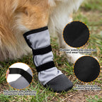 Adjustable strap detail on Sunnymove pet recovery shoes