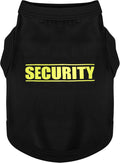 Paiaite security graphic dog shirt vest front view