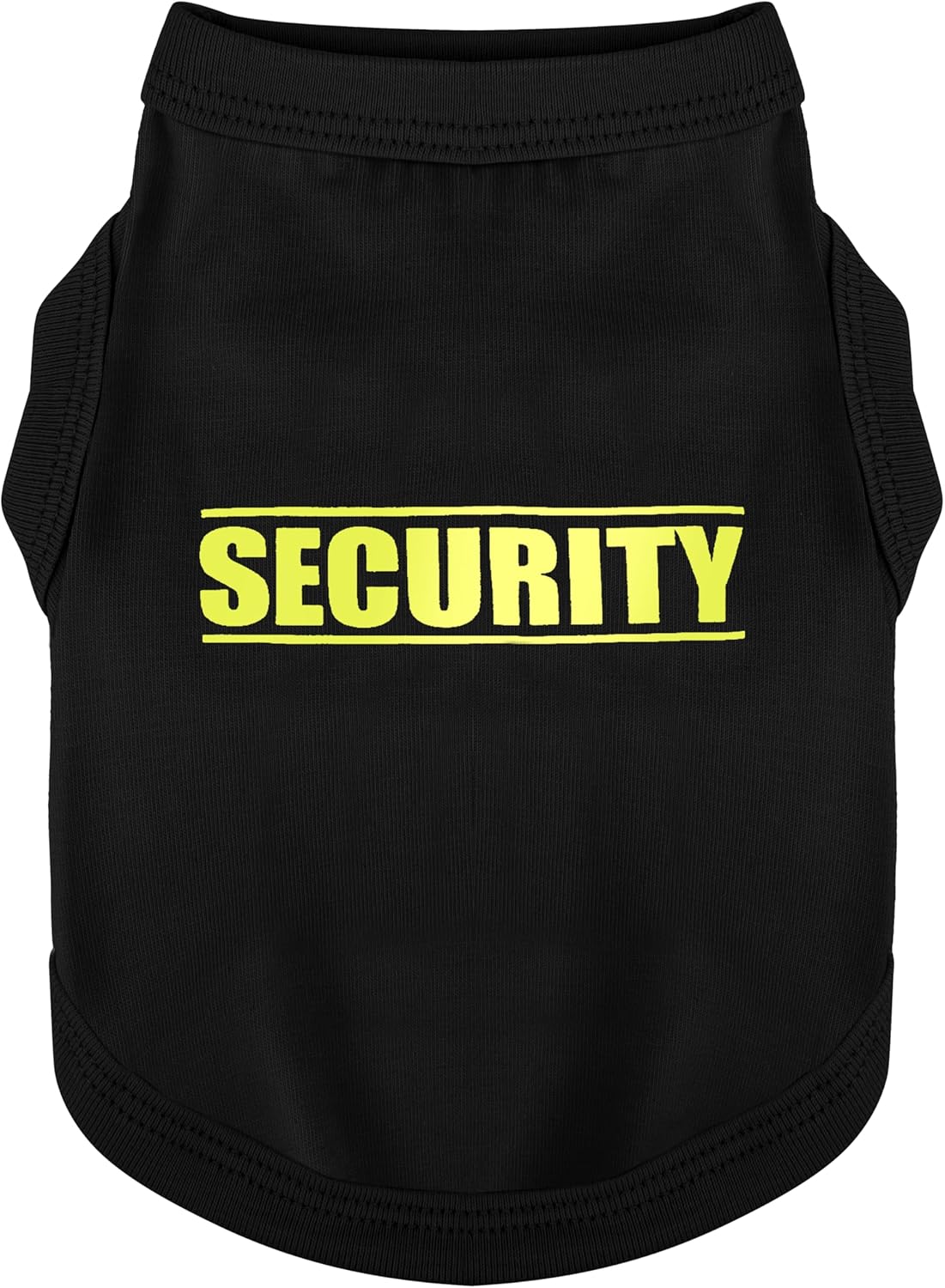 Paiaite security graphic dog shirt vest front view