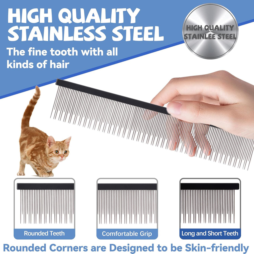 Side profile of Susook professional cat and dog comb