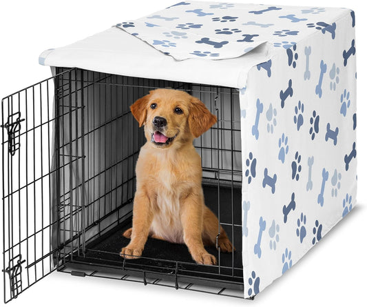 Sweet Jojo Designs 36 inch dog crate cover front view