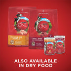 Purina ONE Tender Cuts in Gravy Chicken and Brown Rice and Beef and Barley Entrees High Protein Wet Dog Food Variety Pack (Pack of 12) - Image 9