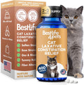 BestLife4Pets Cat Laxative Constipation Relief pills front view for pet digestive care.