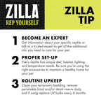 Zilla terrarium bark blend bag back view instructions