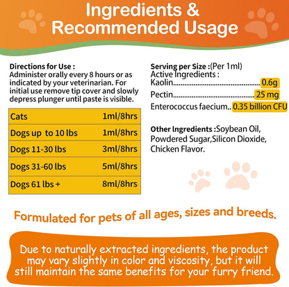 Jollyfit puppy and kitten 3-in-1 digestive health paste packaging