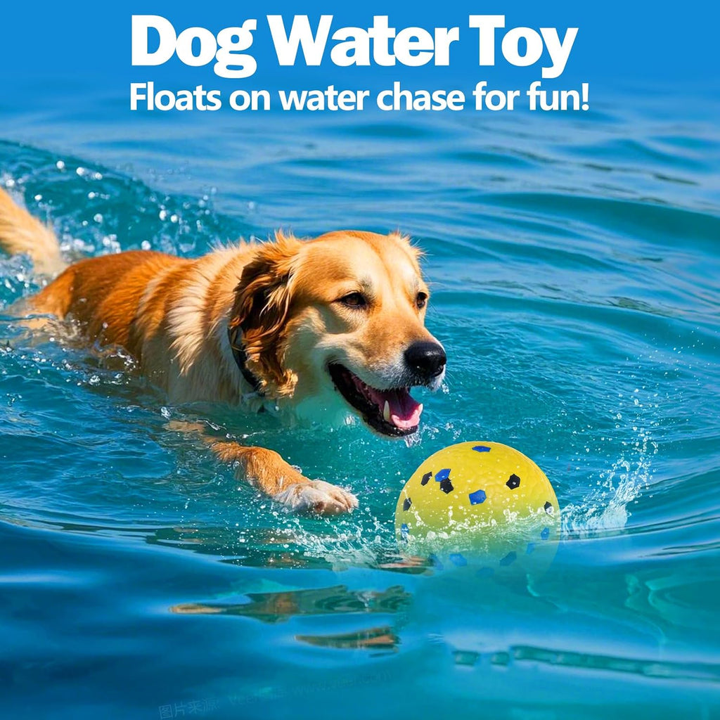 Close up of Mity Rain textured dog teething balls