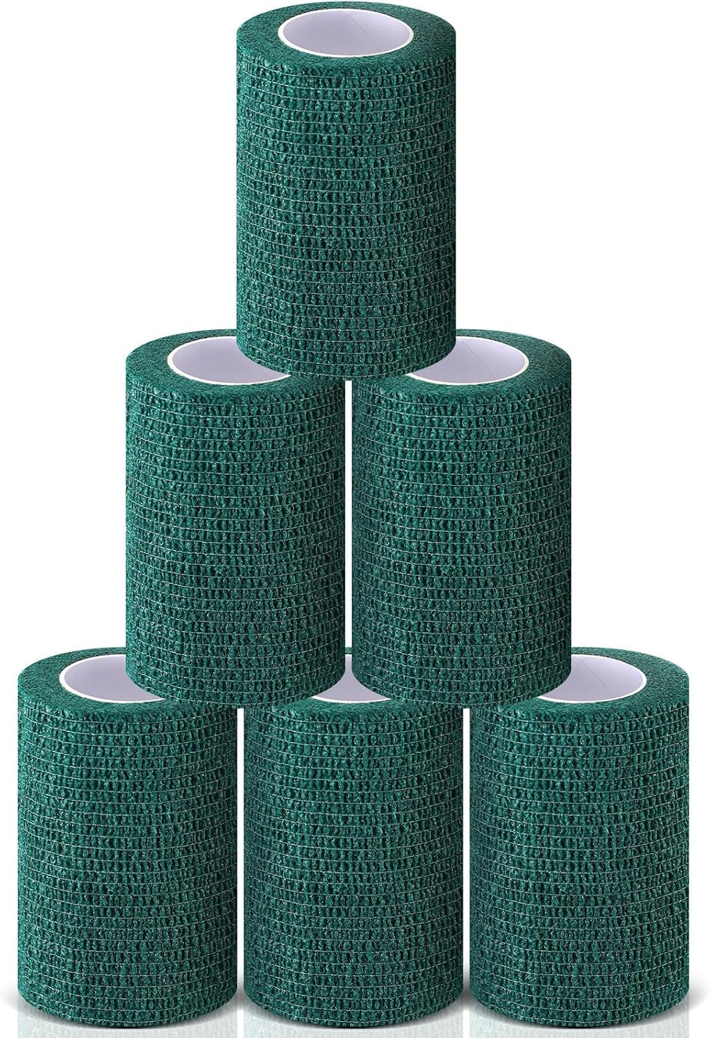 Threlaco 6 Rolls Self Adhesive Bitter Bandage Wrap for pets front view