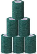 Threlaco 6 Rolls Self Adhesive Bitter Bandage Wrap for pets front view