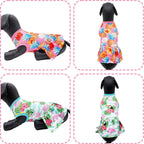 Soft breathable lightweight dog clothing for summer beach holidays and parties.