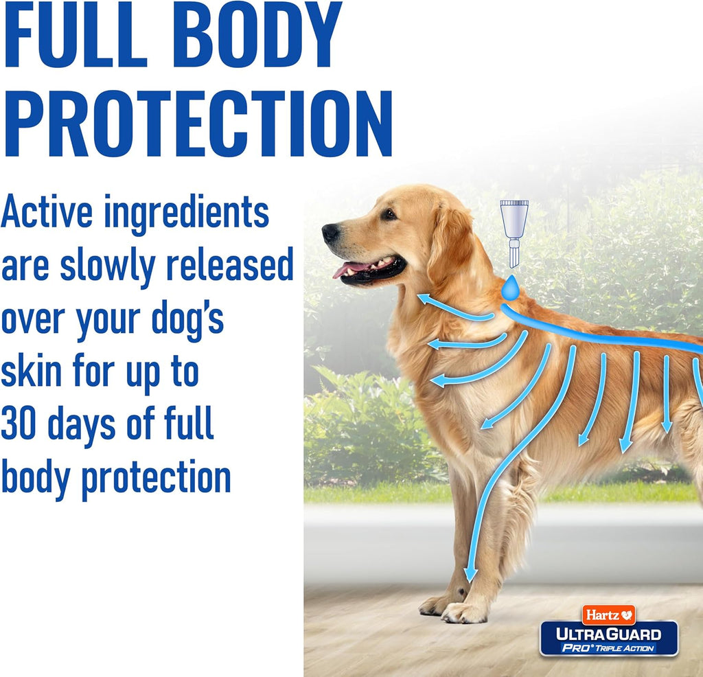 Hartz flea tick and mosquito repellent topical drops back packaging instructions