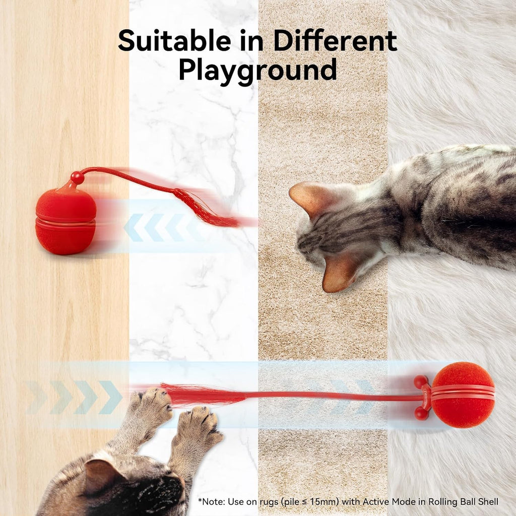 Packaging of Cheerble Wicked Ball Duo2 interactive cat toy