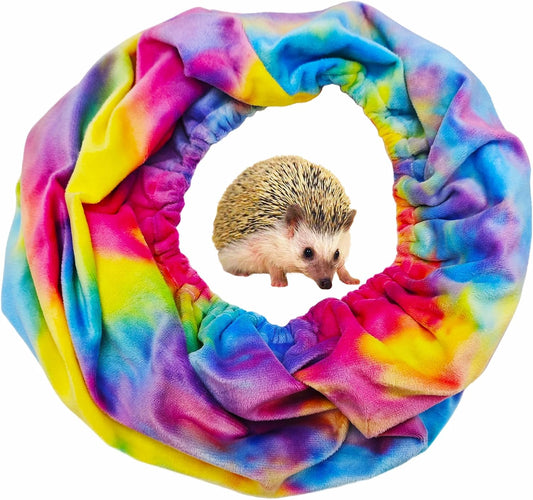Hedgehog Bonding Scarf Hedgehog Cuddle Sack Snuggle Fleece Pouch for Sugar Glider Guinea Pig Travel Sling Carrier Bag - Image 1