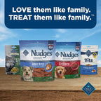 Blue Buffalo Nudges Jerky Bites Dog Treats, Made in the USA with Natural Ingredients, Bite-Sized Pieces, Chicken, 5-oz Bag - Image 9