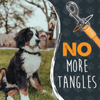 Mighty Paw dog leash swivel clip mechanism